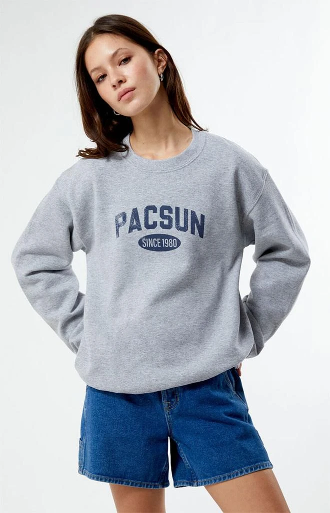 商品PacSun|Distressed Crew Neck Sweatshirt,价格¥231,第2张图片详细描述