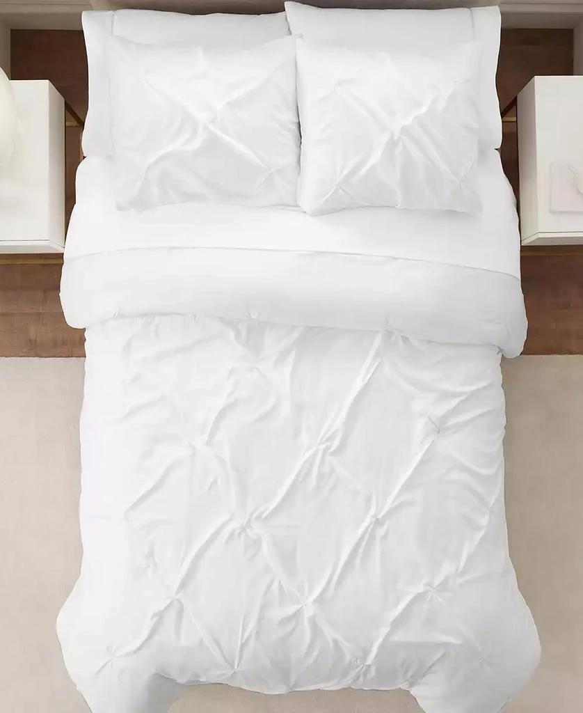 商品Serta|Simply Clean Antimicrobial Pleated Full and Queen Duvet Set,3 Piece,价格¥298,第5张图片详细描述