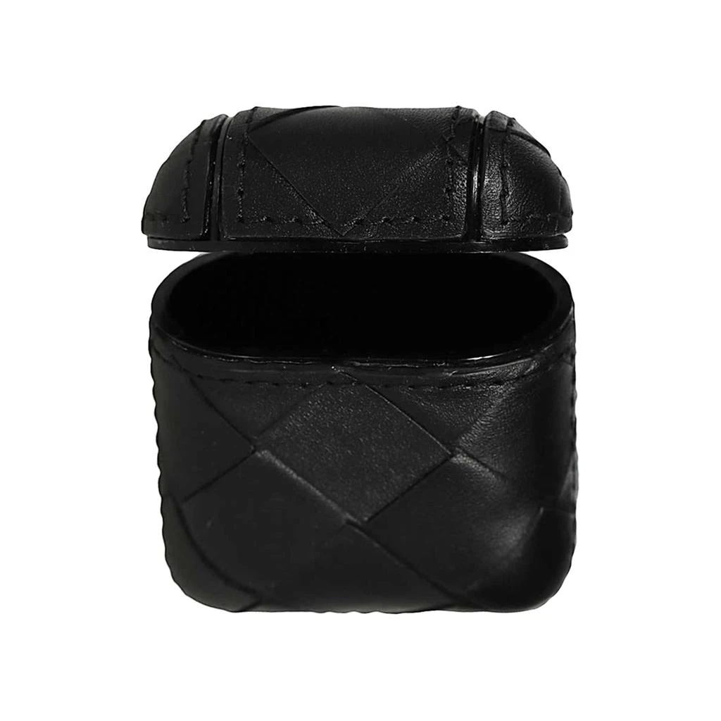 商品Bottega Veneta|Bottega Veneta AirPods Case Black in Black,价格¥1797,第2张图片详细描述
