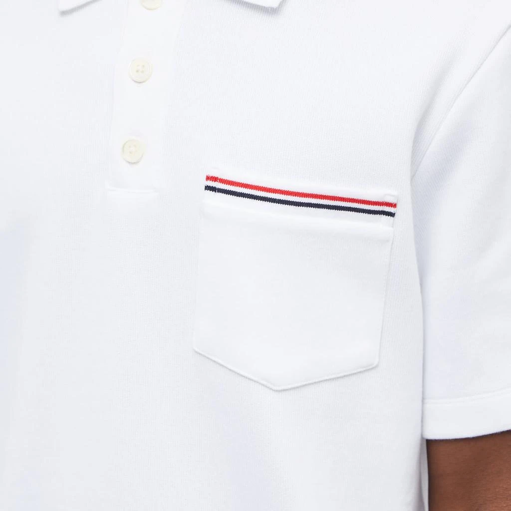 商品Thom Browne|Thom Browne Mercerised Pique Polo,价格¥1369,第5张图片详细描述