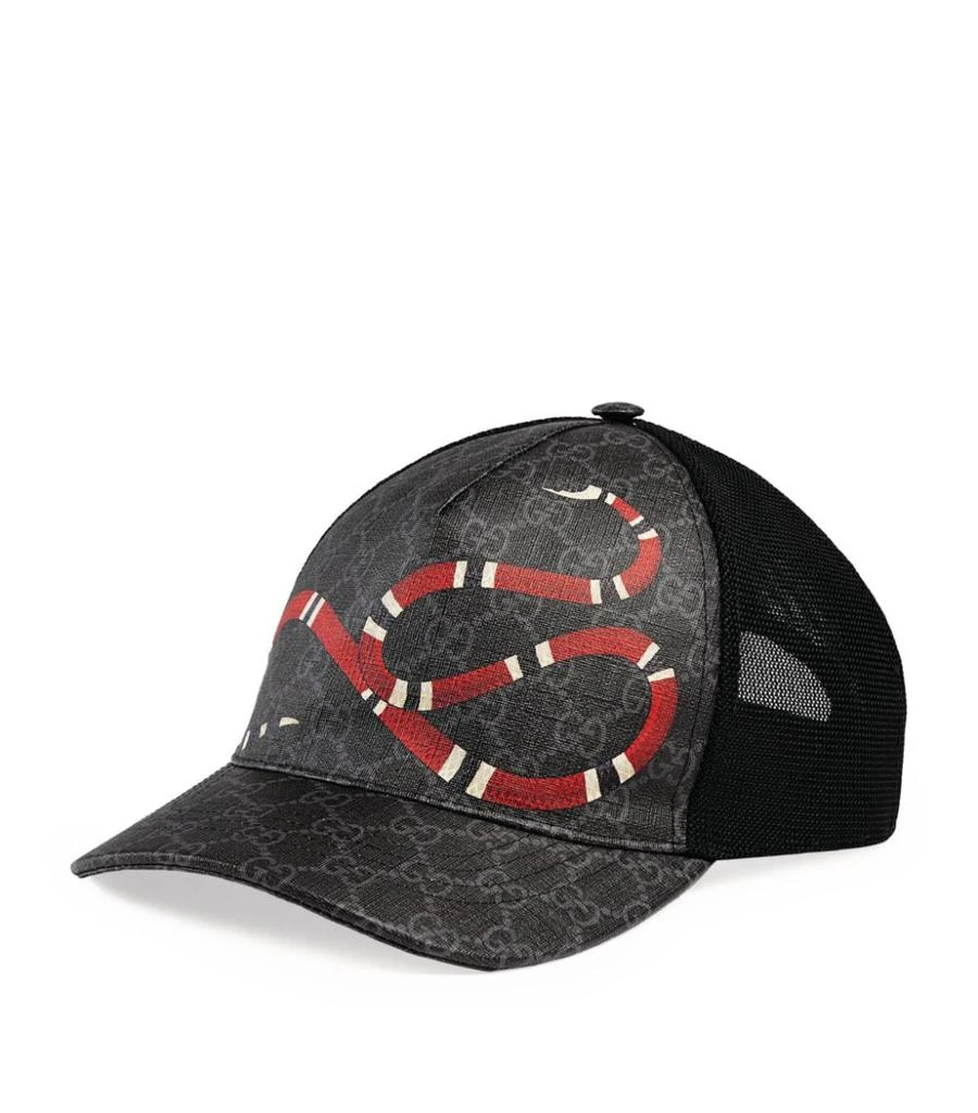商品Gucci|Kingsnake GG Supreme Baseball Cap,价格¥3151,第1张图片