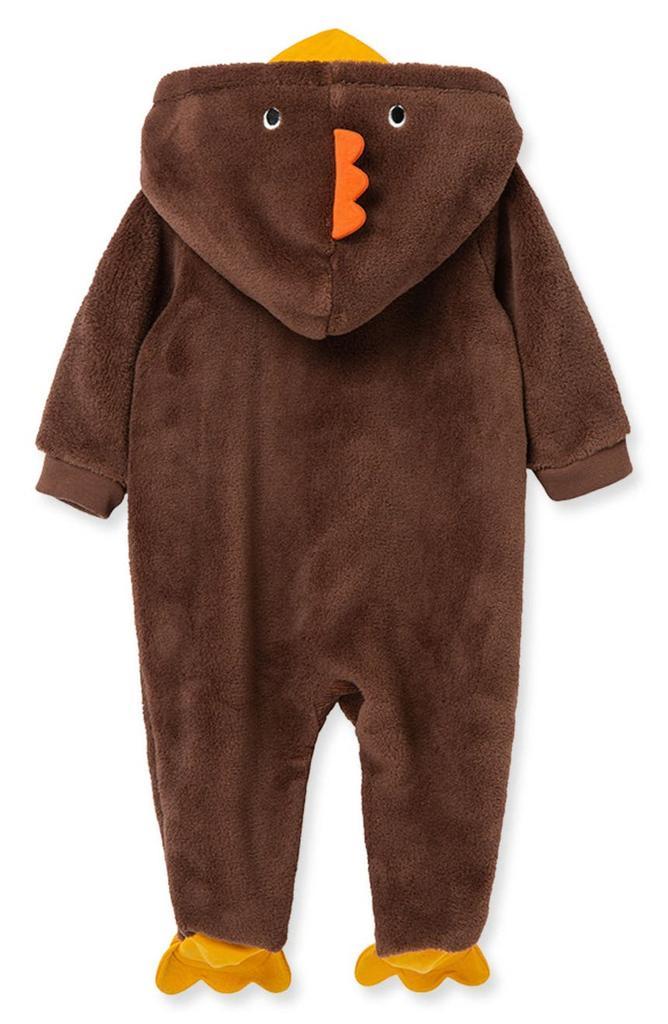 商品Little Me|Kids' Turkey Minky Fleece Footie,价格¥126,第4张图片详细描述