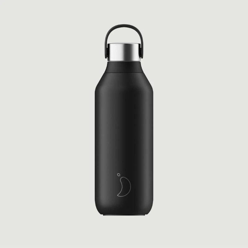 商品Chilly's|Reusable Bottle 500ml Monochrome Series 2 Black CHILLY'S,价格¥210,第1张图片