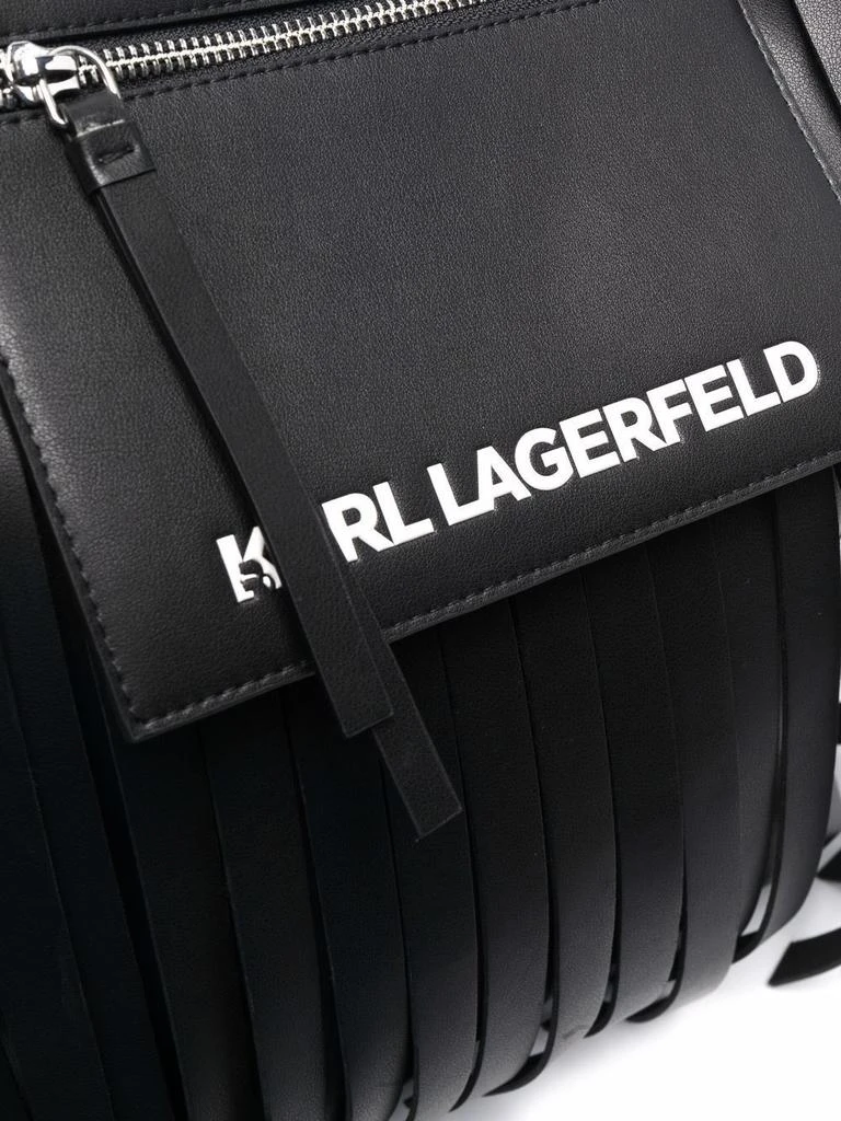 商品Karl Lagerfeld Paris|Karl lagerfeld women's black polyurethane shoulder bag,价格¥3339,第5张图片详细描述