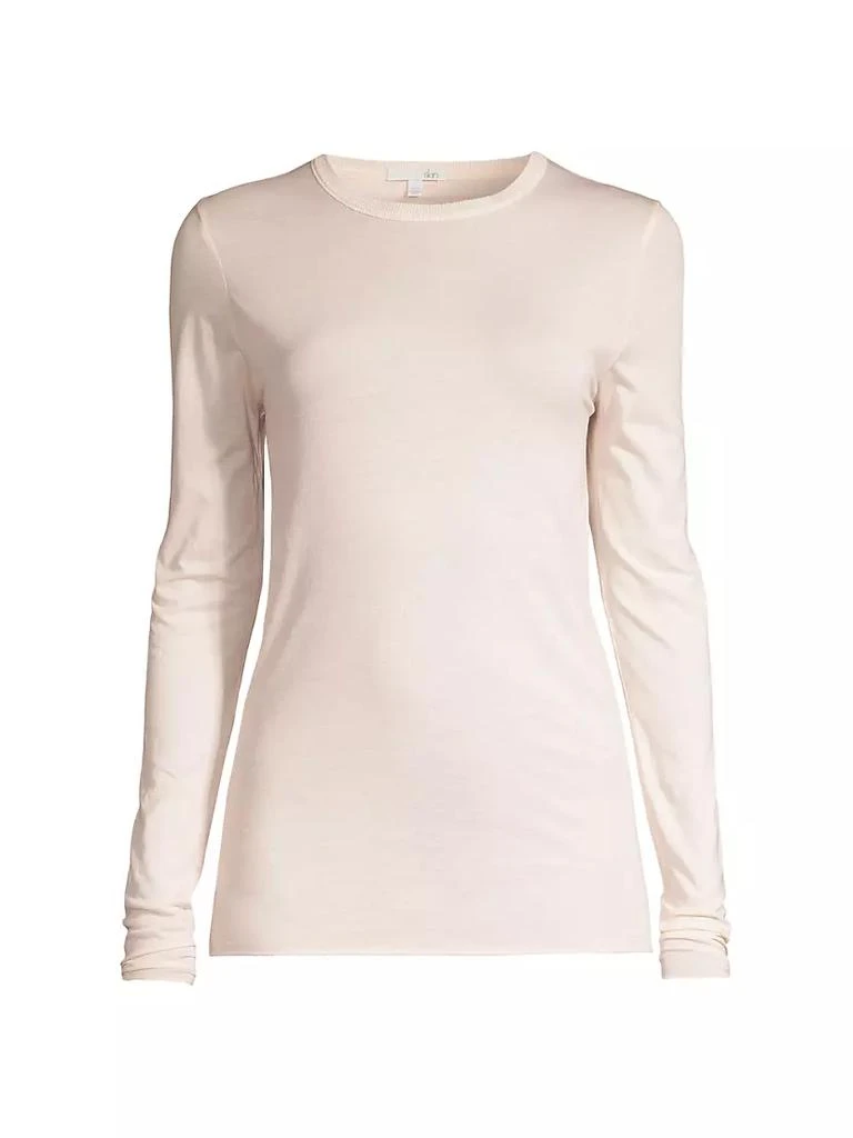 商品Skin|Cotton Long-Sleeve Top,价格¥298,第1张图片