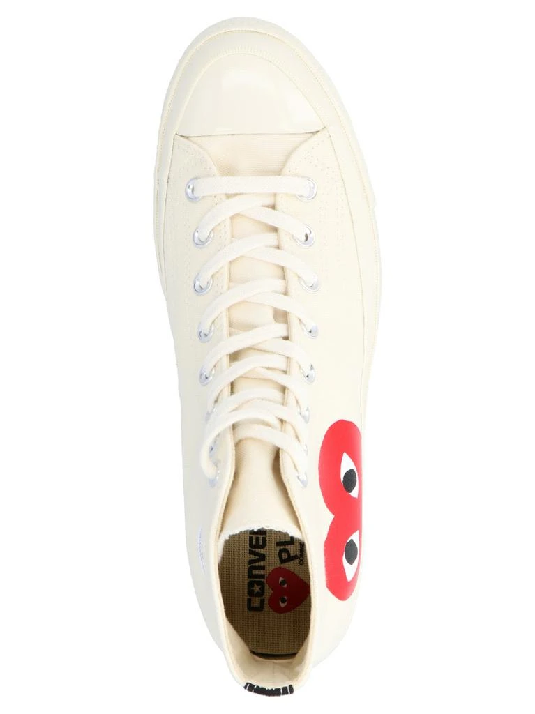 商品Comme des Garcons|Play Sneakers White,价格¥855,第3张图片详细描述