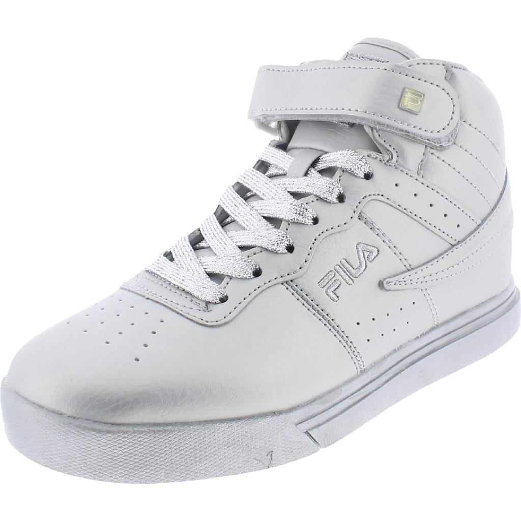 商品Fila|Fila Womens Vulc 13 Metallic Faux Leather Lace-Up Casual and Fashion Sneakers,价格¥121,第3张图片详细描述