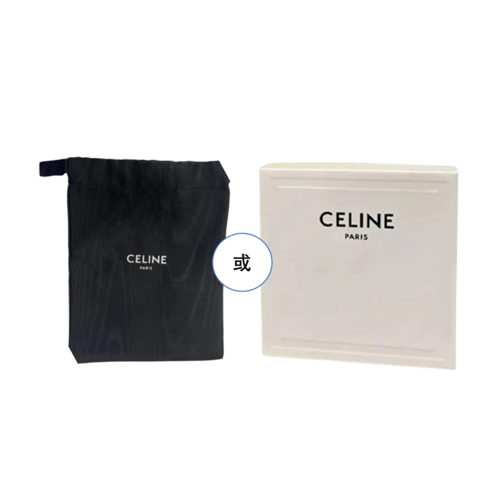 商品[国内直发] Celine|[预售3天]赛琳 徽标印花装饰平滑扣 皮革 皮带 女款 棕色 宽1.8cm,价格¥4289,第2张图片详细描述