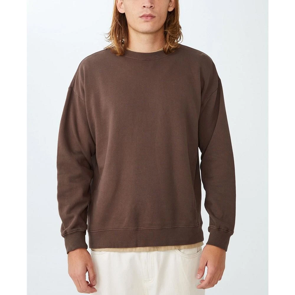 商品Cotton On|Men's Pigment Dyed Oversized Crew Sweatshirt,价格¥347,第1张图片