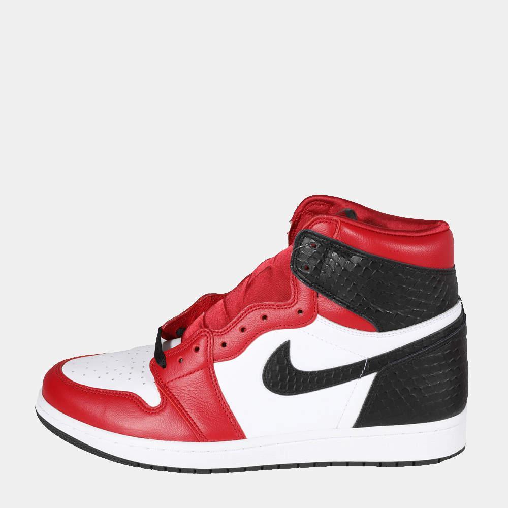 商品[二手商品] Jordan|Air Jordan 1 Retro High Satin Snake Chicago Sneaker US 11.5 EU 44,价格¥2810,第1张图片
