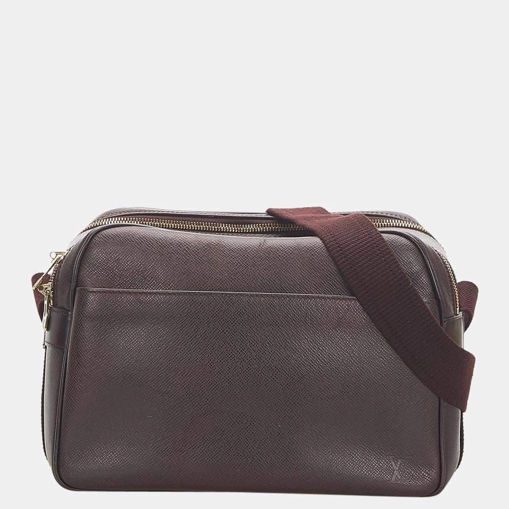 商品[二手商品] Louis Vuitton|Louis Vuitton Brown Taiga Reporter PM,价格¥4502,第1张图片