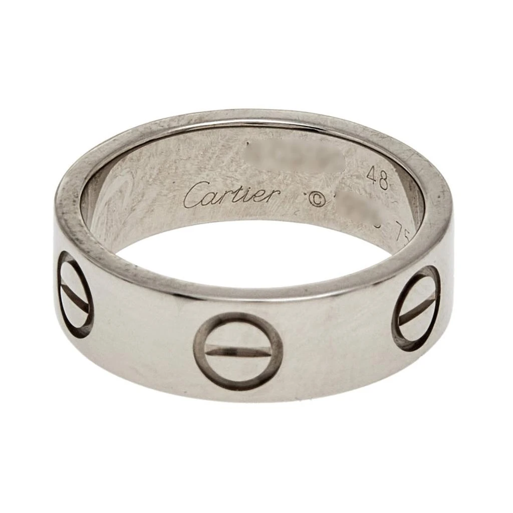 Cartier Love 18K White Gold Ring EU 48 商品