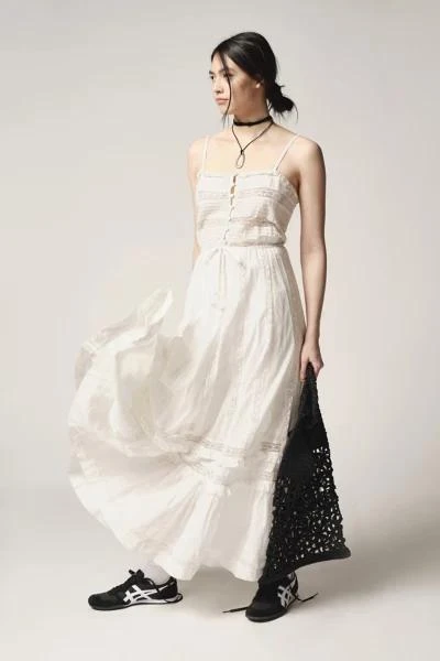 商品Urban Outfitters|UO Antoinette Lace-Inset Maxi Dress,价格¥301,第1张图片