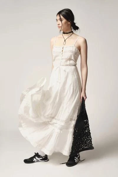 商品[国内直发] Urban Outfitters|【破损】UO Antoinette Lace-Inset Maxi Dress,价格¥480,第1张图片