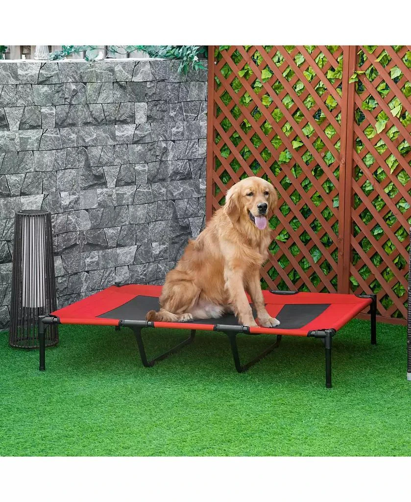 商品PawHut|XLarge 48" Dog Cat Pet Elevated Raised Bed Puppy Cot Oxford,价格¥377,第2张图片详细描述