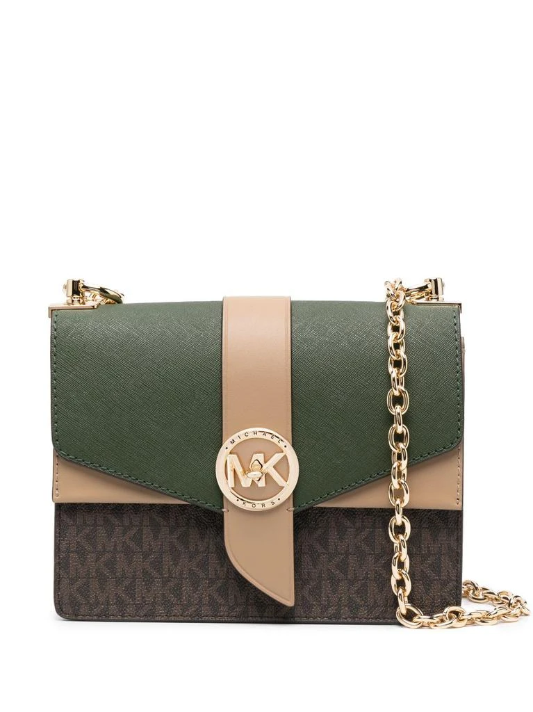 商品Michael Kors|MICHAEL MICHAEL KORS - Greenwich Leather Crossbody Bag,价格¥2428,第1张图片