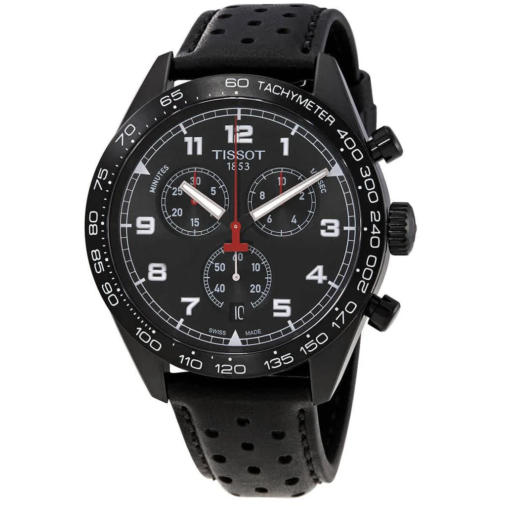 商品Tissot|PRS 516 Chronograph Quartz Black Dial Men's Watch T131.617.36.052.00,价格¥2429,第1张图片