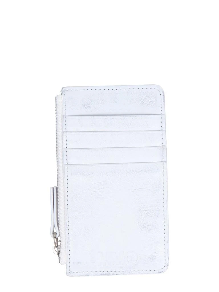 商品MAISON MARGIELA|MM6 Maison Margiela Painted Effect Zip-Up Purse,价格¥483,第2张图片详细描述