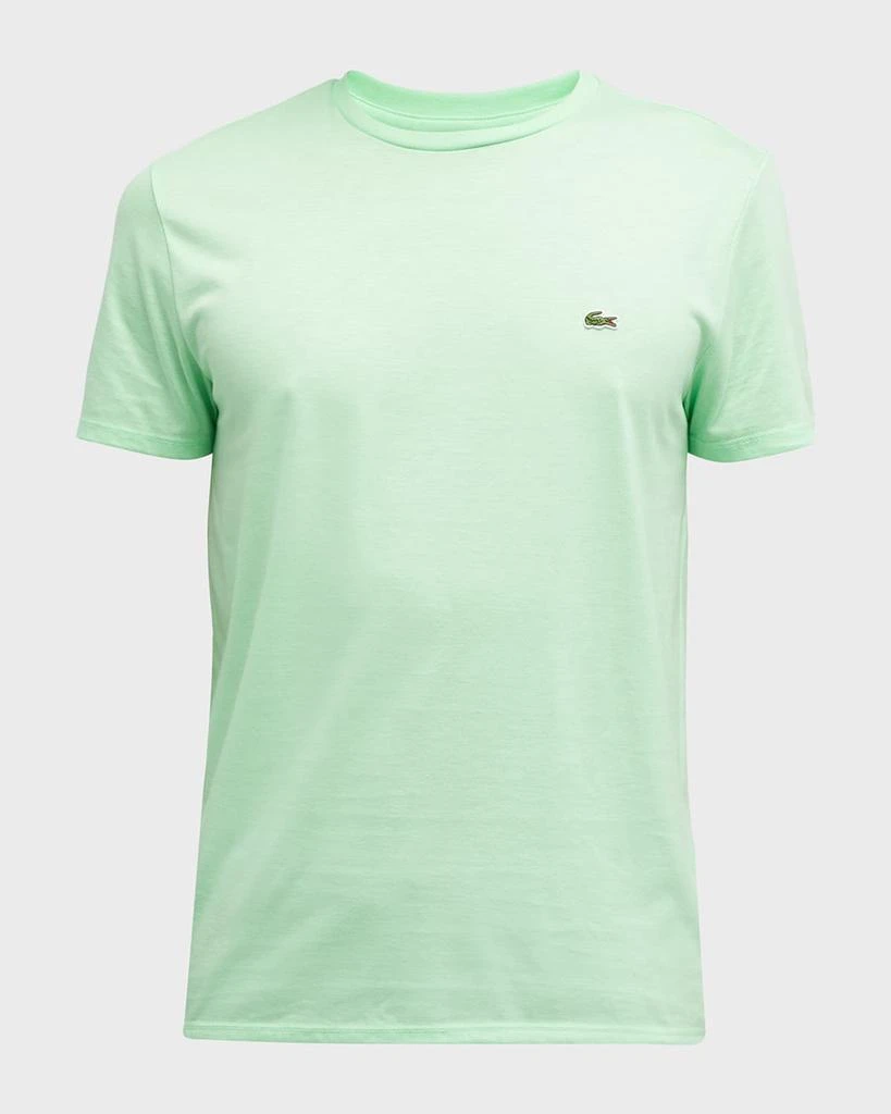 商品Lacoste|Men's Pima Crew T-Shirt,价格¥469,第1张图片