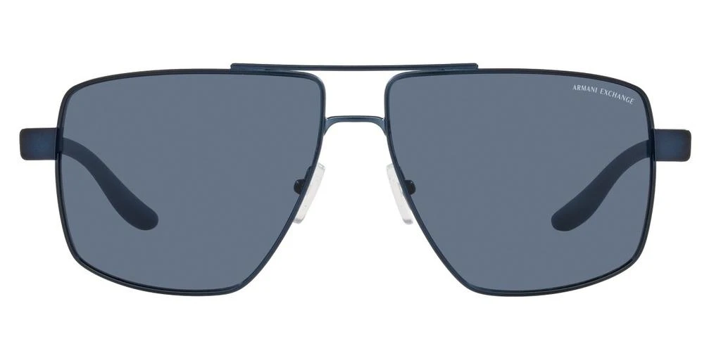 商品Armani Exchange|Gradient Blue Pilot Men's Sunglasses AX2037S 609580 60,价格¥300,第1张图片