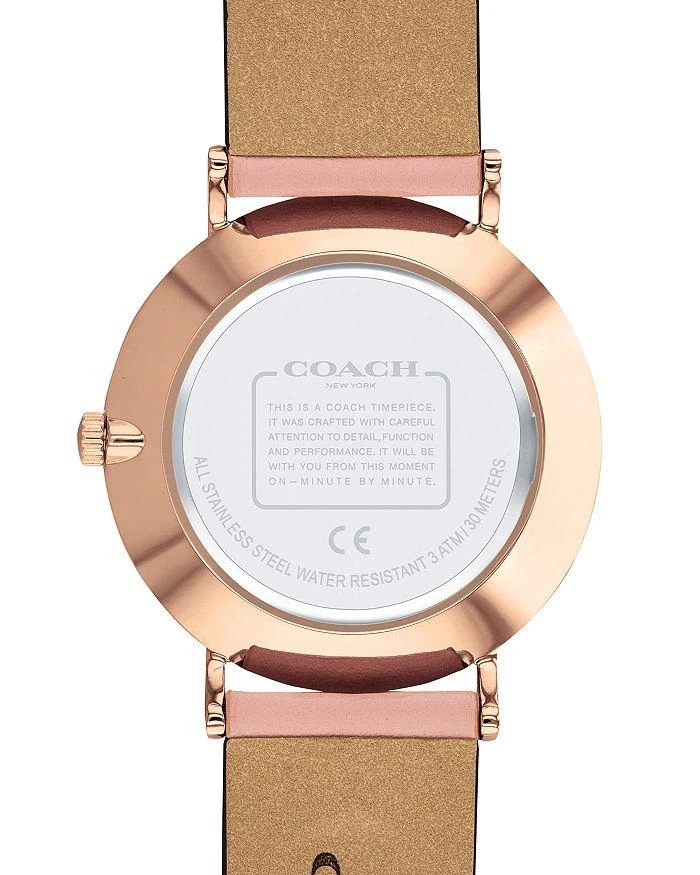 商品Coach|Perry Tea Rose Watch, 36mm,价格¥987,第3张图片详细描述