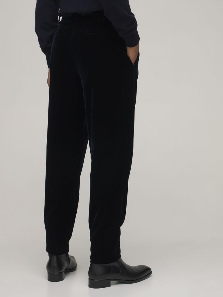 商品Giorgio Armani|17cm Stretch Viscose & Cupro Pants,价格¥10282,第4张图片详细描述