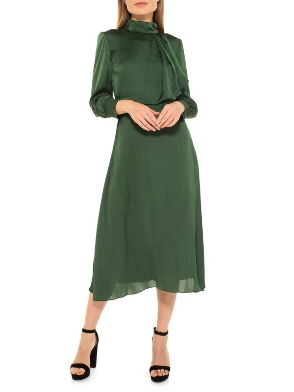 商品ALEXIA ADMOR|Satin Midi Dress,价格¥321,第1张图片
