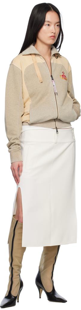 Vivienne Westwood Alien× Rectangleセットアップ Vivienne Westwood Gray & Beige Alien Track Jacket - Hoodies - Free