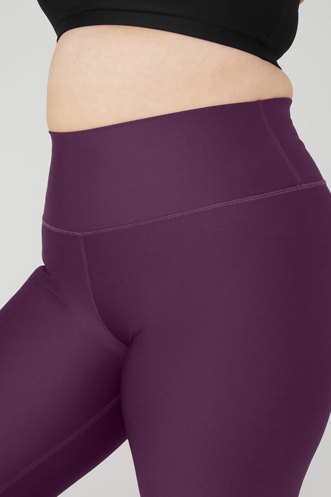 High-Waist Airlift Legging - Dark Plum商品第8张图片规格展示