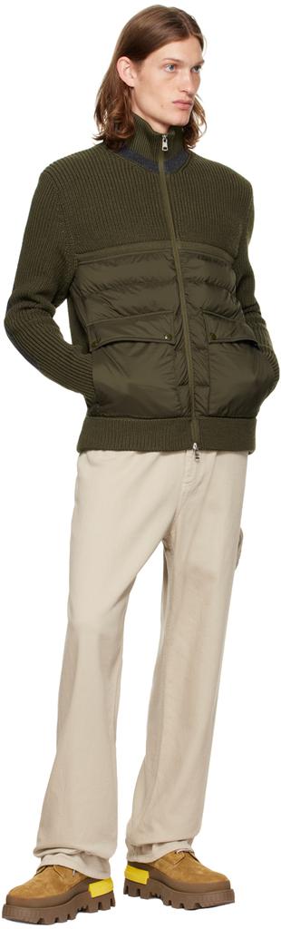 Green Padded Jacket商品第4张图片规格展示