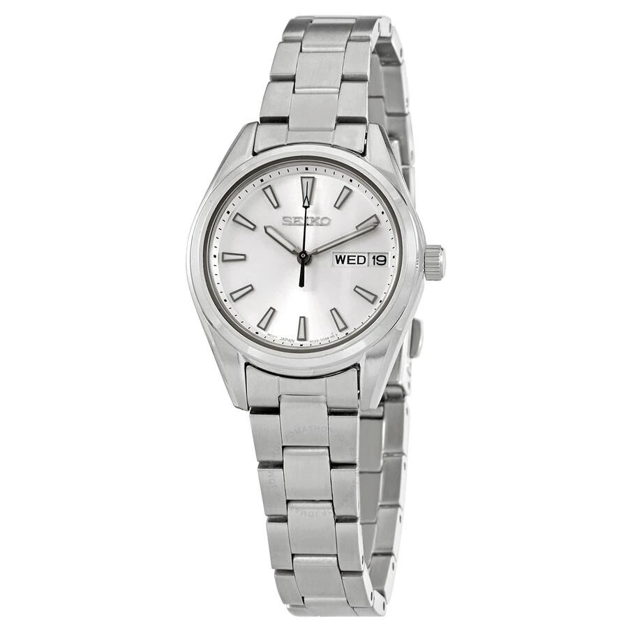 商品Seiko|Neo Classic Quartz Silver Dial Ladies Watch SUR349P1,价格¥881,第1张图片