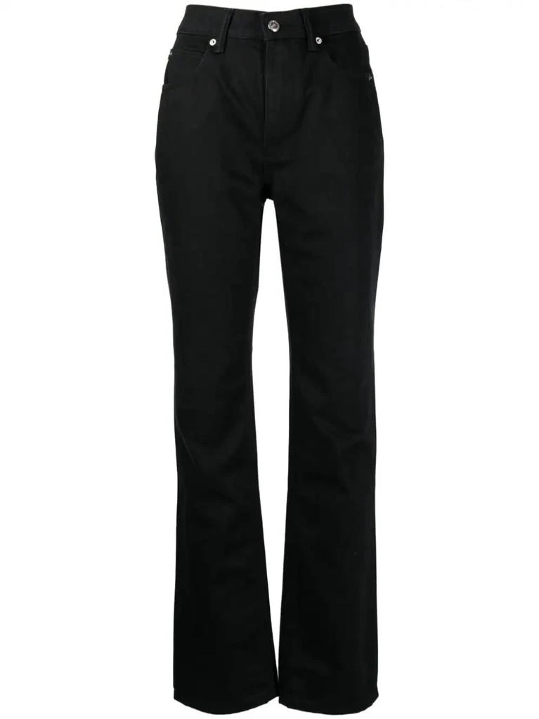 商品Alexander Wang|ALEXANDER WANG WOMEN FLY HIGH-RISE STACKED JEAN,价格¥1194,第5张图片详细描述