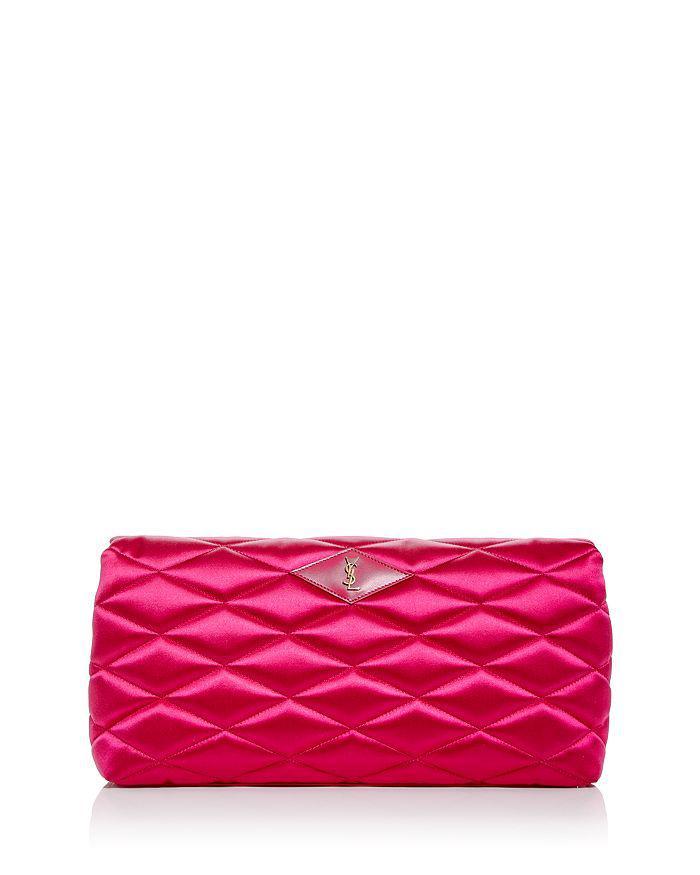 商品Yves Saint Laurent|Sade Puffer Satin Envelope Clutch,价格¥11633,第7张图片详细描述