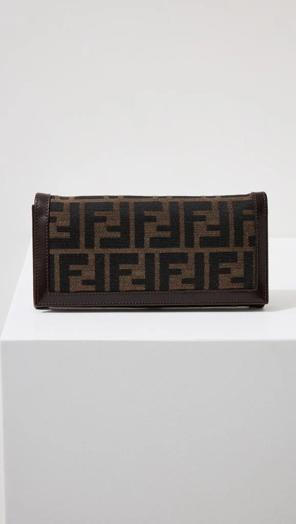 商品[二手商品] Shopbop Archive|Shopbop Archive Fendi Zucca 钱包,价格¥5173,第2张图片详细描述