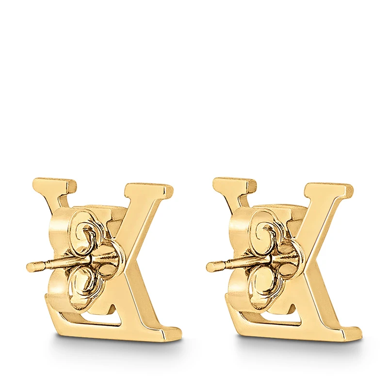 预售十天 Louis Vuitton/路易威登 22春夏新款ICONIC系列 金色金属徽标字母造型耳环M00610 商品
