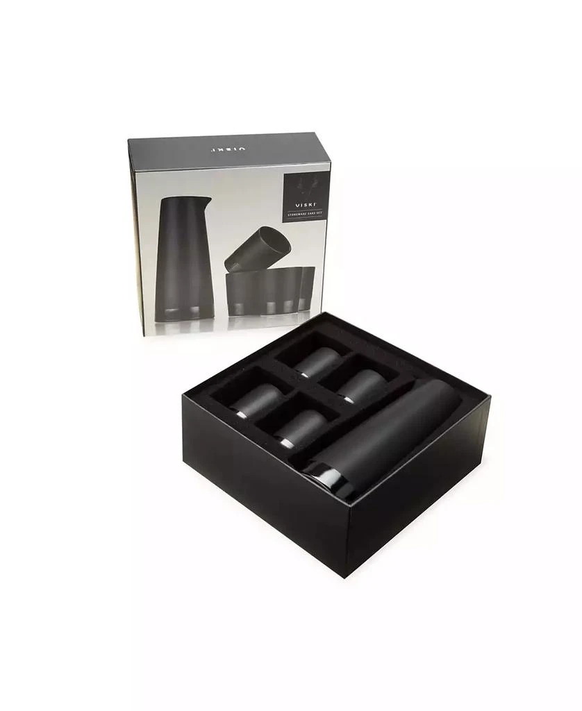 商品Viski|Warren Stoneware Sake Set, 5 Piece,价格¥436,第3张图片详细描述