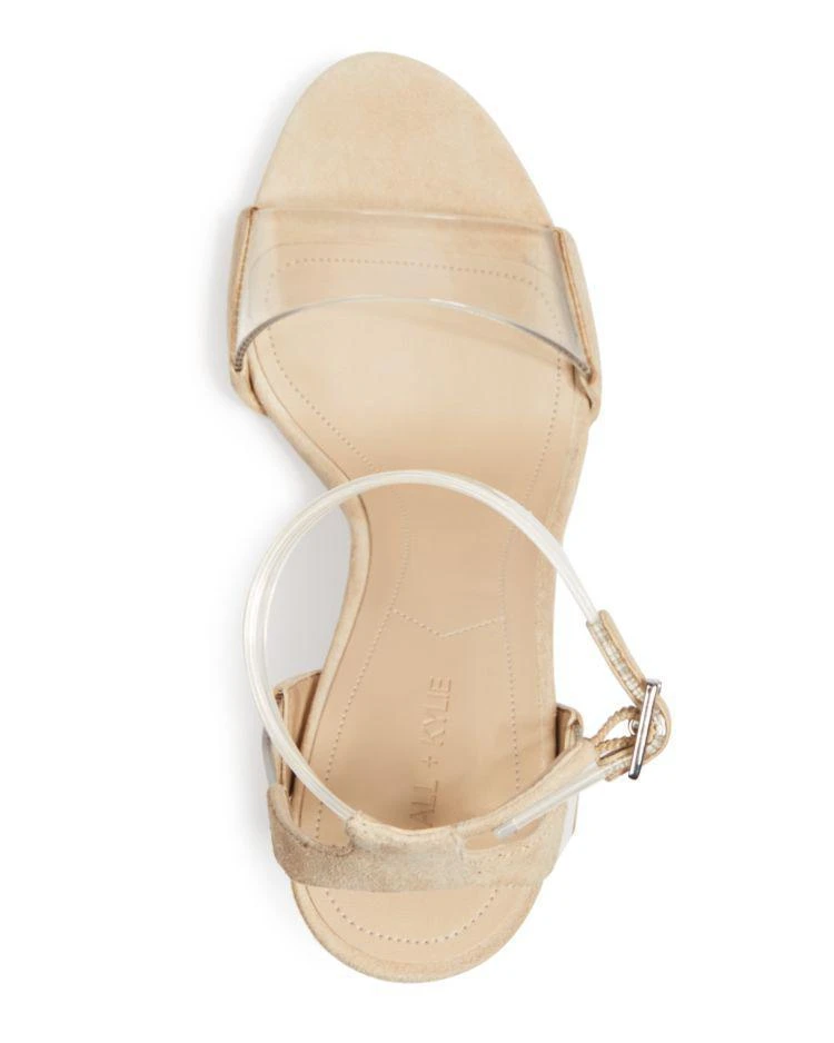 商品Kendall + Kylie|KENDALL and KYLIE Women's Enya Illusion High-Heel Sandals ,价格¥674,第3张图片详细描述