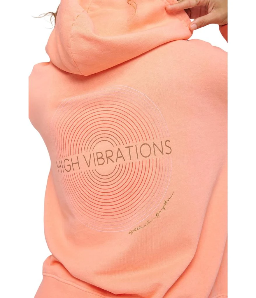 商品Spiritual Gangster|High Vibrations Easy Hoodie,价格¥462,第4张图片详细描述