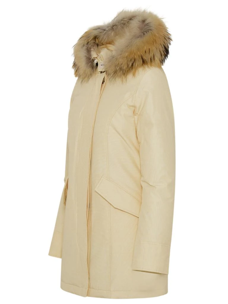 商品Woolrich|WHITE COTTON ARTIC PARKA,价格¥3100,第2张图片详细描述