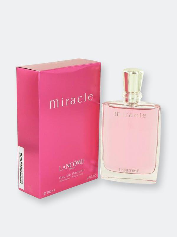 商品Lancôme|MIRACLE by Lancome Eau De Parfum Spray 3.4 oz 3.4OZ,价格¥658,第1张图片