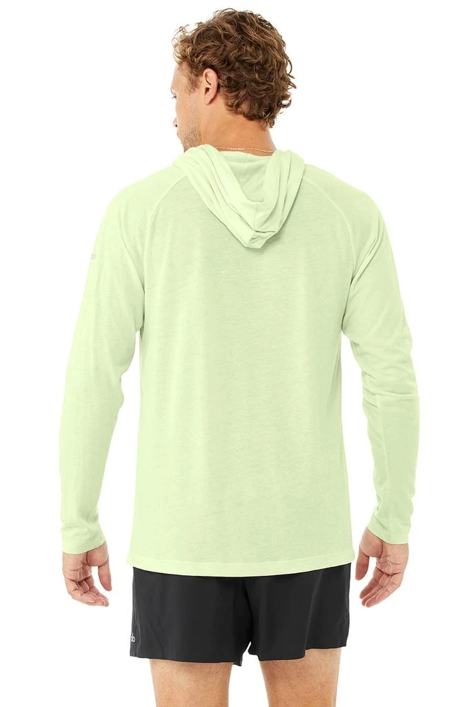 商品Alo|Core Hooded Runner - Limelight,价格¥356,第2张图片详细描述