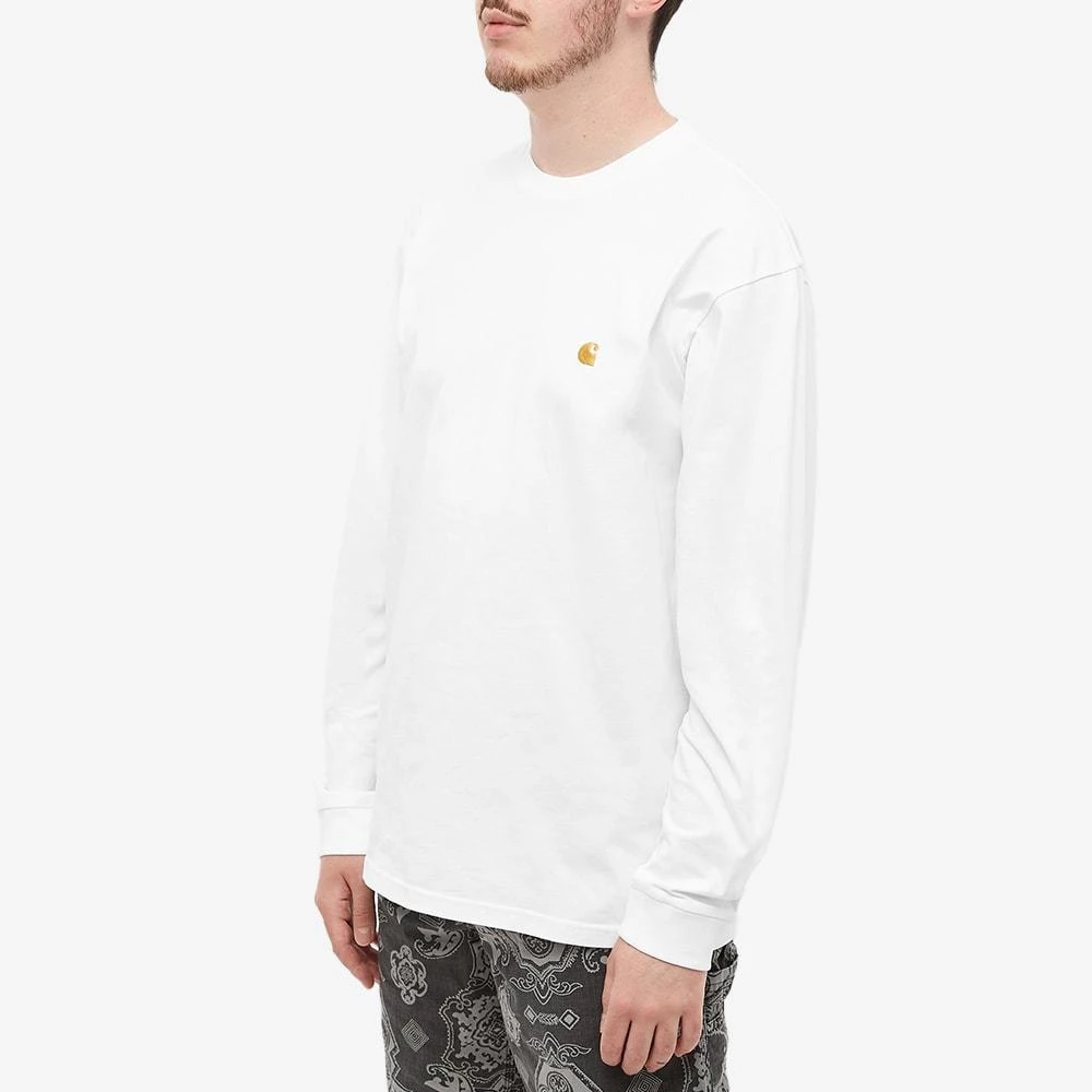 商品Carhartt|Carhartt WIP Long Sleeve Chase T-Shirt,价格¥241,第2张图片详细描述