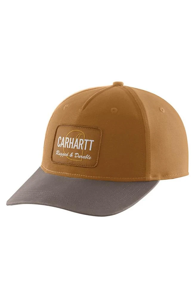 商品Carhartt|(105531) Canvas Rugged Patch Cap - Carhartt Brown,价格¥186,第1张图片