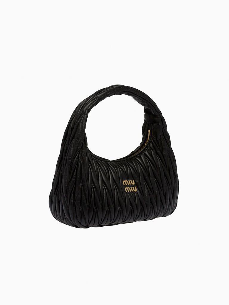 商品Miu Miu|Wander Matelassé Nappa Leather Bag,价格¥21878,第5张图片详细描述