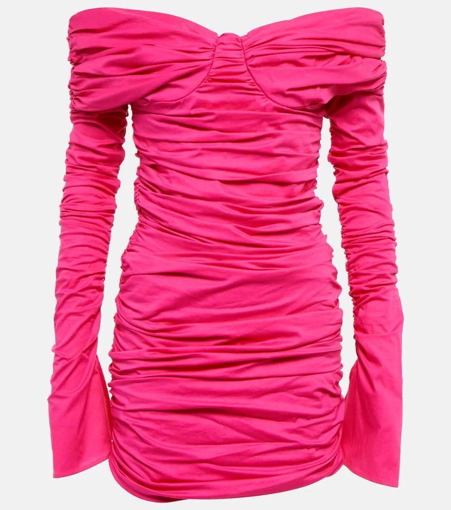 商品GIUSEPPE DI MORABITO|褶饰迷你连衣裙,价格¥8019,第1张图片