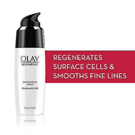 Olay Regenerist Regenerating Serum, Fragrance-Free (1.7 fl. oz., 2 pk. + 0.5 fl. oz.)商品第3张图片规格展示