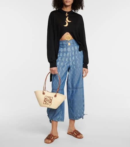 商品Loewe|Paula's Ibiza Anagram Small basket bag,价格¥6837,第5张图片详细描述