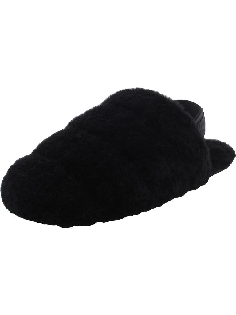 商品UGG|Super Fluff Womens Shearling Cozy Slingback Slippers,价格¥571,第1张图片详细描述