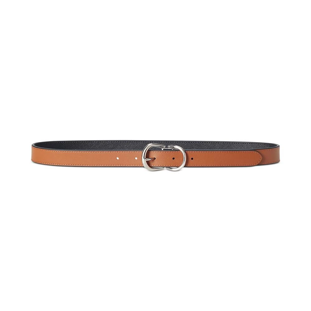 商品Ralph Lauren|Reversible Crosshatch Leather Belt,价格¥412,第3张图片详细描述