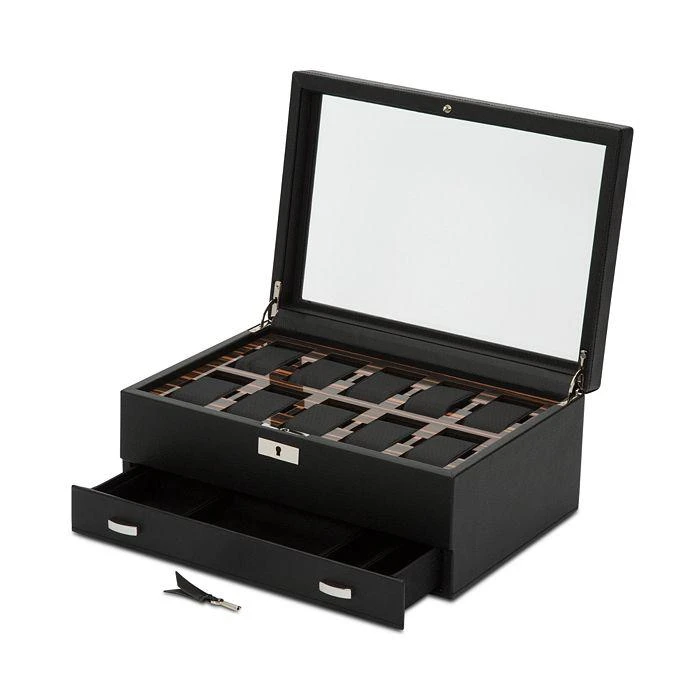 商品Wolf|1834 Roadster Ten Slot Watch Box with Drawer,价格¥3935,第3张图片详细描述